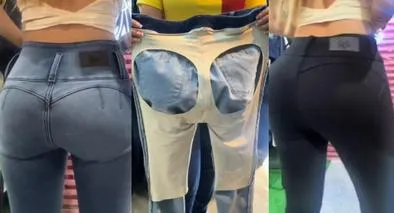 Qué es un 'pantalón para tiendas', el estilo popular en TikTok
