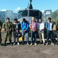 Olimpo Cárdenas, aspirante al Concejo de Planadas, fue cpaturado con otras personas po integrar la disidencias de las Farc.