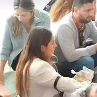 Periodistas colombianos comen con la cédula en evento de Mariana Pajón