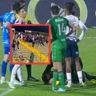 Partido Equidad vs. Junior fue suspendido por disturbios y agresión a juez