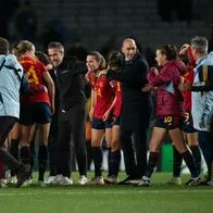 Mundial femenino, en España vs. Inglaterra video de momento incómodo