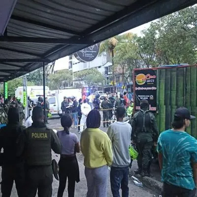 Remate del Petronio Álvarez en Cali, donde hubo un tiroteo y dos muertos.