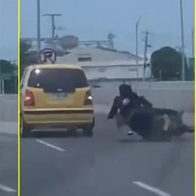 El taxista que fue grabado cómo arrollaba al conductor de una moto y su parrillero lo habría hecho por un ataque de rabia. Acá, los detalles.