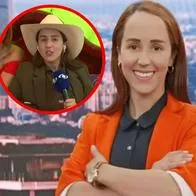 Érika Zapata  terminó acostada con ciudadanos en Noticias Caracol en el Día Mundial de la Pereza.