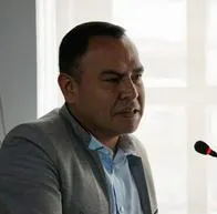 Camilo Nemocón, candidato a la Alcaldía de Soacha y quien denunció amenazas de muerte en su contra