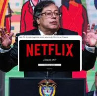 Gustavo Petro fue criticado por Cambio Radical por Netflix mientras Farc atacan