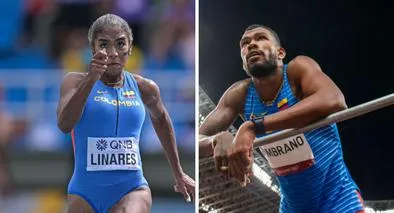 Anthony Zambrano y Natalia Linares quedaron eliminados del Mundial de Atletismo.