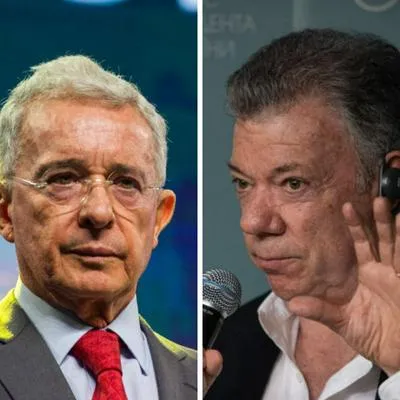 Álvaro Uribe acusó a Juan Manuel Santos de coordinar los pagos de Odebrecht.