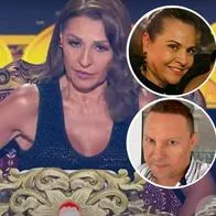 Fotos de Amparo Grisales, Patricia Grisales y Giovanny Ayala, en nota de que la hermana de la jurado en Yo me llamo opinó del cantante y él le reaccionó.