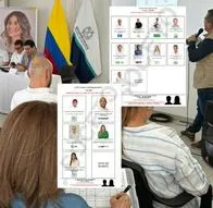 Así quedaron los tarjetones para la Gobernación del Tolima y la Alcaldía de Ibagué, luego de un sorteo por la Registraduría Nacional.