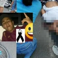 Falleció jovencito que se estrelló contra una volqueta en Ibagué: 