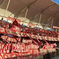 A barra brava de 'la Mechita' le apagaron ilusión que tenía para el partido frente a Junior.