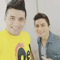 'Germán' y el 'Tigre', de 'El man es Germán', en nota sobre quién es la mamá de la hija del actor Jesús Forero