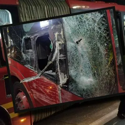 Choque de dos buses de Transmilenio habrían sido ocasionados por mujer borracha