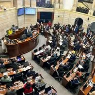 Senadores de la república que aprobaron en segundo debate la reducción en salarios de congresistas.