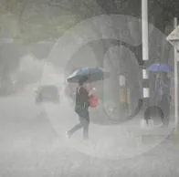 En Antioquia está lloviendo durísimo a causa de la tormenta tropical 'Franklin'.