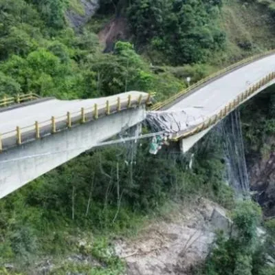 Estos son todos los puentes que se han caído en Colombia, a propósito del caso del Puente Los Grillos, ubicado en la vía al Llano.