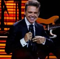 Luis Miguel en concierto de Chile, durante su tour 2023.