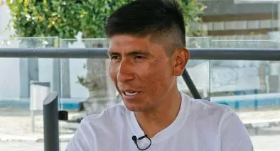 Foto de Nairo Quintana, en nota de que el boyacense sobre Vuelta a España 2023 no destacó a Egan Bernal por Colombia.