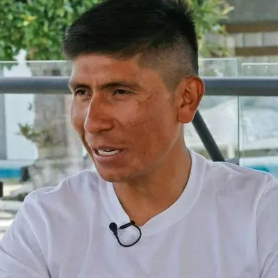 Foto de Nairo Quintana, en nota de que el boyacense sobre Vuelta a España 2023 no destacó a Egan Bernal por Colombia.