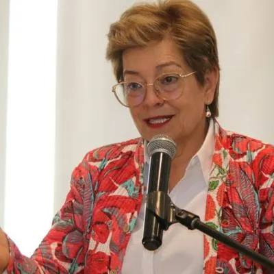 Ministra de Trabajo Gloria Inés Ramírez, quien confirmó que la próxima semana inicia segundo debate de reforma pensional.