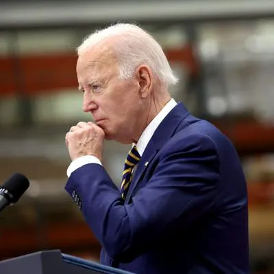 El presidente Joe Biden, quien opinó sobre Vladimir Putin y el accidente en el que murió el jefe del grupo Wagner.