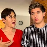 Alina Lozano con su expareja Jim Velásquez, quienes se comprometieron pero terminaron sorpresivamente