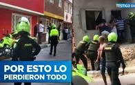 Centro de Bogotá. En relación con bandas que se toman casa a la fuerza.