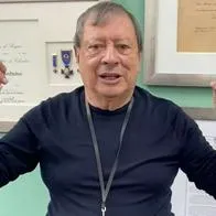 Foto de Mario Hernández, en nota de que el empresario en centro comercial Gran San de San Victorino (Bogotá) se abrirá.