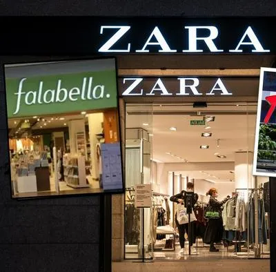 Falabella, H&M y Zara en Colombia: se conoce de dónde importan la mayoría de la ropa que venden.