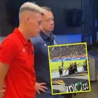Sale a la luz video por el que le impusieron comparendo a jugador del América en Barranquilla.