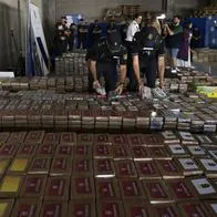 España decomisa el mayor cargamento de cocaína de su historia