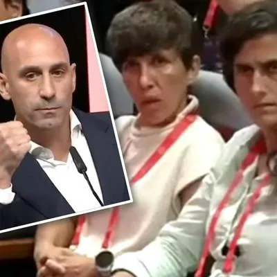 Luis Rubiales, aplaudido por  hombres y repudiado por mujeres al no renunciar en España