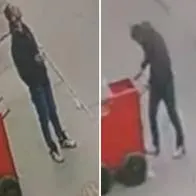 A vendedor ambulante le robaron carro de los tintos en Bogotá: 