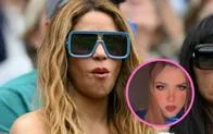 Shakira y joven que es su doble. En relación con reacción en redes.