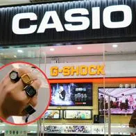 Casio lanzó al mercado anillos de minirelojes; esto cuestan 