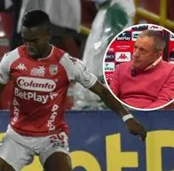Eduardo Méndez, de Santa Fe, dice cómo supieron estafa por Jersson González
