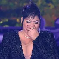 'Alejandra Guzmán' lloró recordando a sus hijos en 'Yo me llamo', uno de ellos sin una mano.