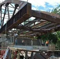 Puente de El Alambrado estaría próximo a finalizar obra, se prevé para octubre