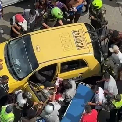 Taxista que fue baleado en Cali por un motorizado murió en centro asistencial