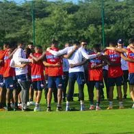Arturo Reyes llena de elogios a sus jugadores tras el último partido del Junior frente Envigado.