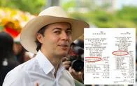 Daniel Quintero; aparecen facturas de líos con la caja menor dela alcaldía de Medellín. 