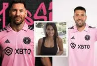 EN VIDEO: ¡Casi lo besa! Esposa de Messi confundió al futbolista con Jordi Alba 