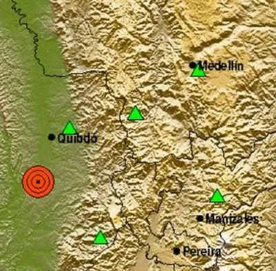 Este 27 de agosto se registró un temblor de magnitud 5,5 en Managrú (Chocó) Colombia, el cual se sintió en varias regiones del país, según periodista.