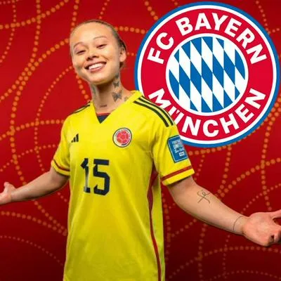 Ana María Guzmán, 'La mona', de la Selección Colombia Femenina será jugadora del Bayern Múnich en 2024.