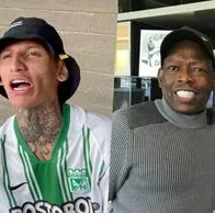 Tino Asprilla, de fiesta en Inglaterra y subió video hablando de La Liendra