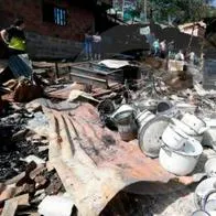 Ungrd promete ayuda para familias afectadas  por incendio en Itagüí