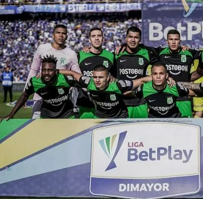 Formación de Atlético Nacional en su derrota contra Millonarios en el Campín, donde el cuadro de Medellín tuvo un desapercibido error en el ingreso de Castro Devenish