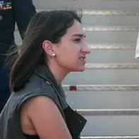 Laura Sarabia llega al Departamento de Prosperidad Social.