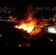 Cerca de 60 viviendas consumidas por incendio en el sur de Armenia